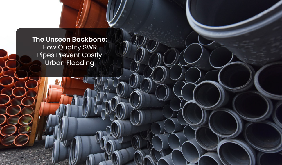 The Unseen Backbone: How Quality SWR Pipes Prevent Costly Urban Flooding