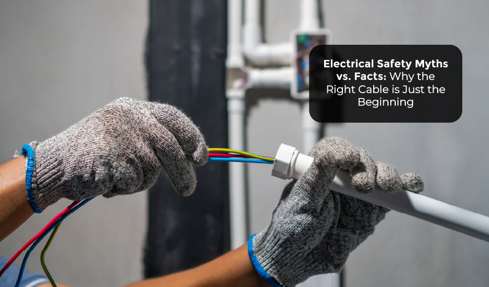 Electrical Safety Myths vs. Facts: Why the Right Cable is Just the Beginning