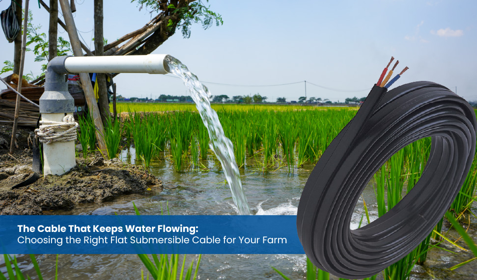 The Cable That Keeps Water Flowing: Choosing the Right Flat Submersible Cable for Your Farm