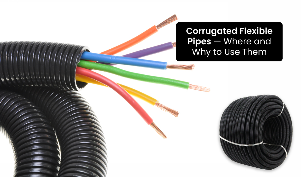 Corrugated Flexible Pipes — Where and Why to Use Them
