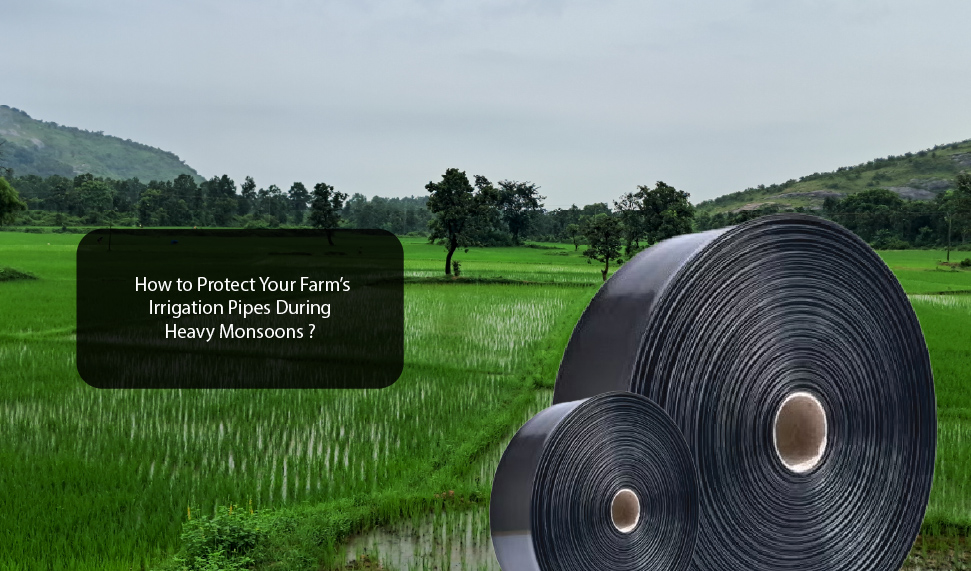 How to Protect Your Farm’s Irrigation Pipes During Heavy Monsoons ?